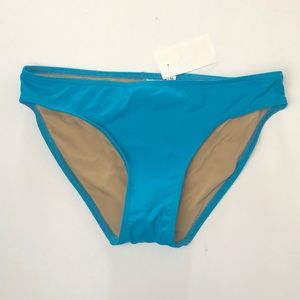 Calvin Klein turquoise bikini bottom size S